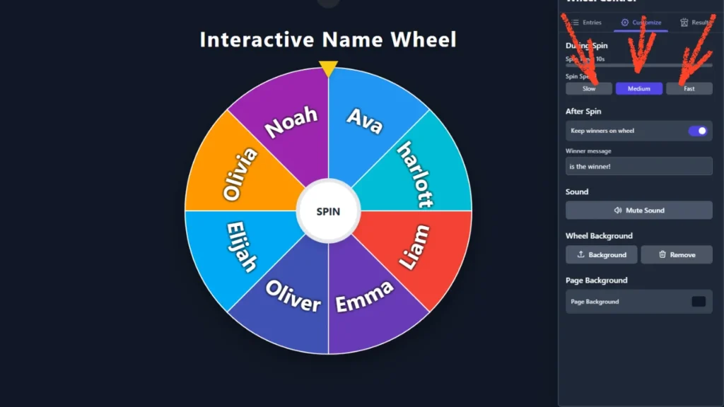 Speed Control_ Slow, Medium, Fast